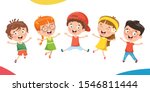 little children having fun... | Shutterstock .eps vector #1546811444