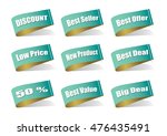 various label best product ... | Shutterstock .eps vector #476435491