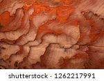 The multi-colored exposed sandstone rock and mineral layers in the ancient tombs of Petra, Jordan.Sandstone pattern,geological texture in Petra,Jordan.Petra is an Unesco World Heritage site.red stone