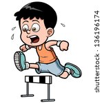 Running Boy Cartoon Clipart Free Stock Photo - Public Domain Pictures