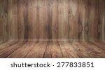 Curved Wooden Background