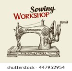 Sewing Workshop Or Tailor Shop. ...