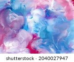 colorful abstract watercolor... | Shutterstock . vector #2040027947