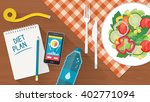 food  diet  healthy lifestyle... | Shutterstock .eps vector #402771094