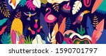 vector colorful illustration... | Shutterstock .eps vector #1590701797