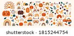 vector collection with autumn... | Shutterstock .eps vector #1815244754