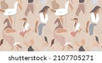 vector seamless pattern with... | Shutterstock .eps vector #2107705271