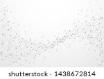 abstract plexus technology... | Shutterstock .eps vector #1438672814