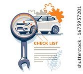 the diagnostic station detects... | Shutterstock .eps vector #1675957201