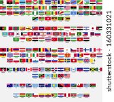 flags of the world  all... | Shutterstock .eps vector #160331021