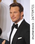 Small photo of LOS ANGELES, CA - FEBRUARY 22, 2015: Chris Pratt at the 87th Annual Academy Awards at the Dolby Theatre, Hollywood.