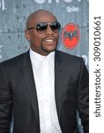 Small photo of LOS ANGELES, CA - JUNE 7, 2015: Boxer Floyd Mayweather at Spike TV's 2015 Guys Choice Awards at Sony Studios, Culver City.