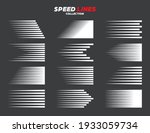 comic speed motion lines... | Shutterstock .eps vector #1933059734