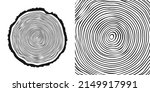 round tree trunk cut  sawn pine ... | Shutterstock .eps vector #2149917991