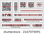 product barcodes and qr codes... | Shutterstock .eps vector #2167074091