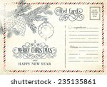 Backdrop Of Postal Card For...