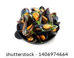 Delicious Seafood Mussels With  ...