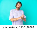 senior dutch man isolated on... | Shutterstock . vector #2150128887