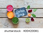 Fresh Detox Juices/Detox day concept