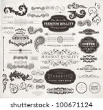 Flourishes Calligraphic Vector Set Design Elements And Page Decoration Premium Quality Genuine Satisfaction