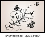 abstract vintage pattern | Shutterstock .eps vector #33385480
