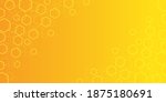 technology yellow background... | Shutterstock .eps vector #1875180691