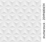 white geometric pattern.... | Shutterstock . vector #2049680654