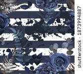 floral vintage seamless pattern.... | Shutterstock .eps vector #1873994887