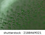 Water Drops On A Hydrophobic...