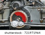 Reduction Gearing Part of Mountain Railway Rack Steam Locomotive