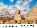 the great sphinx and the... | Shutterstock . vector #1333161371