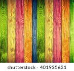 vintage colorful wood background | Shutterstock . vector #401935621