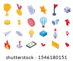 gamification icons set.... | Shutterstock .eps vector #1546180151