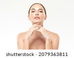 beauty and skincare shot of... | Shutterstock . vector #2079363811