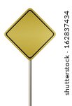 road sign. | Shutterstock . vector #162837434