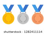 Gold  Silver And Bronze Medals...