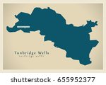 Modern Map   Tunbridge Wells...