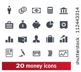Money  Finance  Banking Icons ...