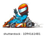 shifter kart racer cartoon... | Shutterstock .eps vector #1094161481