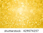 Abstract Gold Glitter Sparkle...