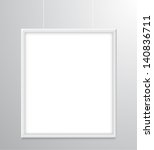  white photo frame | Shutterstock .eps vector #140836711