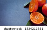 Fresh Orange Mandarine Satsuma...