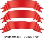red tape | Shutterstock . vector #305034704