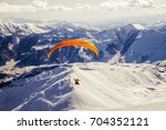 Paragliding In High Mountains ...