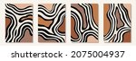 creative minimalist hand... | Shutterstock .eps vector #2075004937