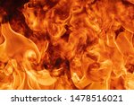 Small photo of Abstract red fire natural texture with blaze. Beautiful dangerous firestorm abstract background. Atmospheric dispersion, defocus (soft focus), motion blur from fire, high temperature from flames.