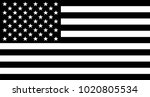the 'stars and stripes' flag of ... | Shutterstock . vector #1020805534