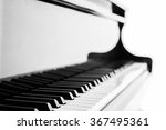 Piano Keyboard Background With...