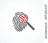 crime icon | Shutterstock .eps vector #207181147