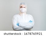 Man In Protective Suit  Medical ...